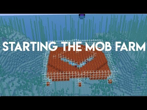 LogCraft S1 E25 | STARTING OUR MEGA FARM! [Minecraft Let's Play 1.13.2]