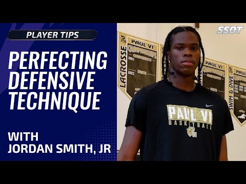 Jordan Smith Jr. Shares Essential Basketball Defensive Tip