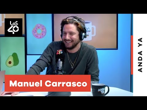 MANUEL CARRASCO no esperaba que su entrevista terminara así | Anda Ya en LOS40
