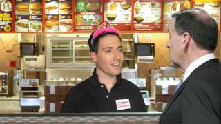 Randy Rainbow Works at Chick-fil-A