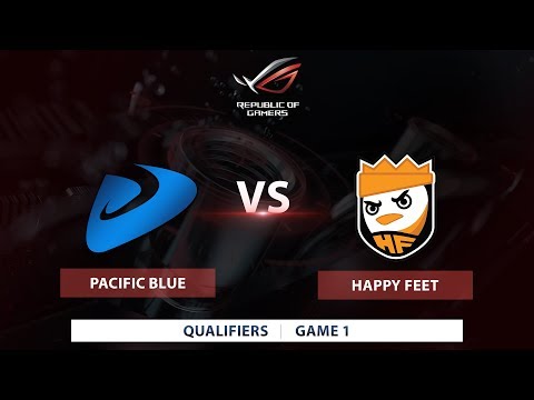 Pacific Blue vs. Happy Feet | Bo3 | ASUS ROG Masters Local Qualifiers | Game 1