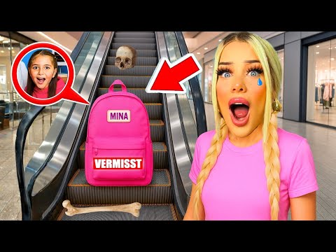 Little girl disappears in shopping centre 😱