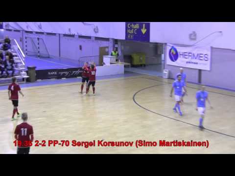 PP-70-PS Villa 5-3 (2-2) Futsal-Liigakarsinta 2. osaottelu 3.4.2016 maalikooste