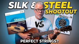 Video thumbnail for D'Addario EJ40 Silk And Steel Strings VS Martin Authentic Acoustic Silk And Steel Strings Comparison by Alan Roy Hocking