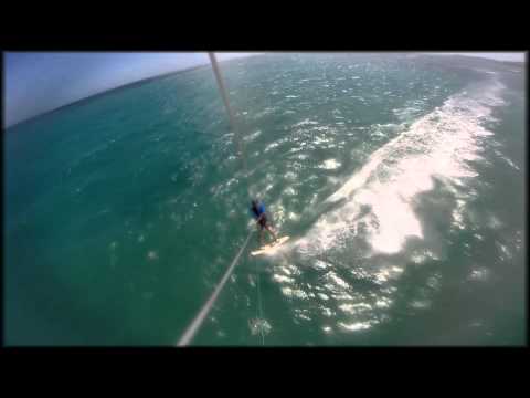 Ptite session Kite UCPA Vauclin Février 2014