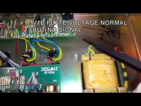 Marshall JCM900 model 2100 No Audio in preamp section