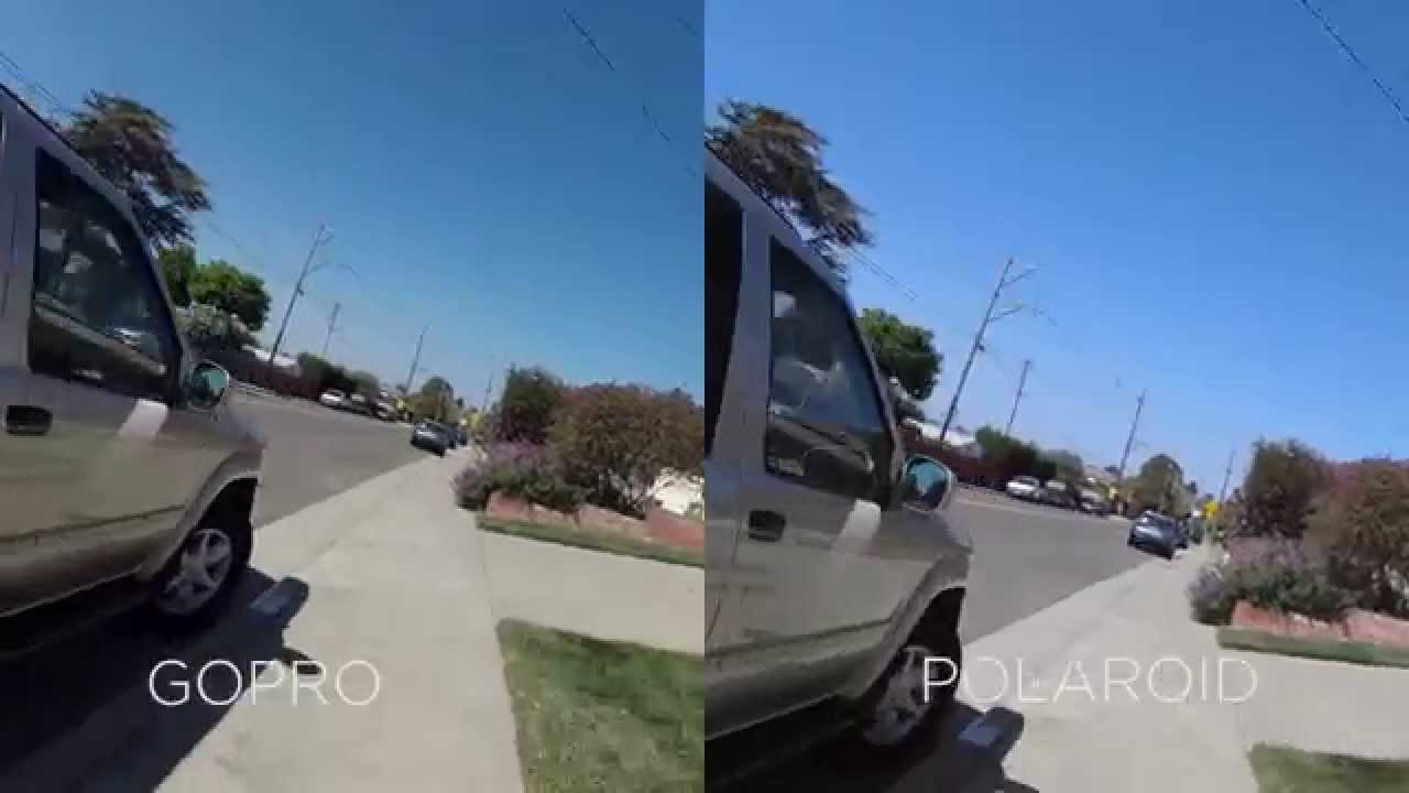 Экшн камера Polaroid Cube красная