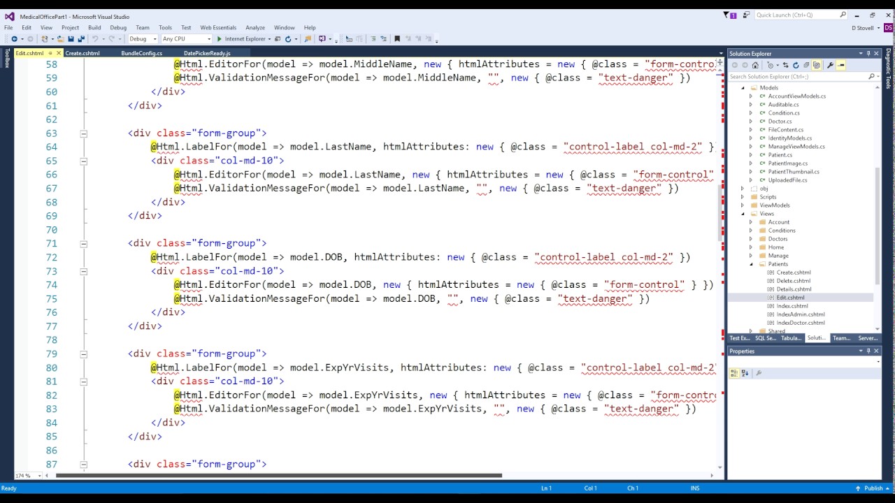 PROG1440 - Bootstrap DatePicker