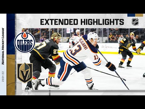 Edmonton Oilers vs Vegas Golden Knights Oct 22, 2021 HIGHLIGHTS