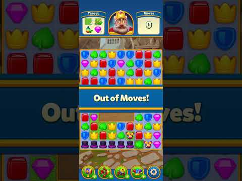 Statisfying Destroy Royal Match Level 2492 #games #royalmatch #music #short #statisfying #destroy