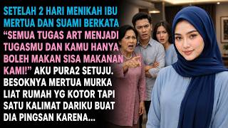 Download lagu SETELAH 2 HARI MENIKAH SUAMI DAN MERTUA PERLAKUKAN KU SEPERTI PEMBANTU, KUBUAT MEREKA MENYESAL SAAT mp3