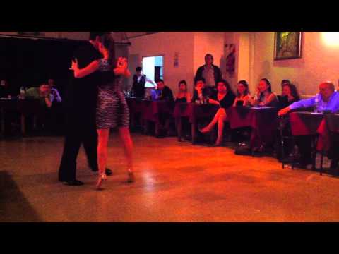  Stella Missé  and  Diego Mohammad  are  dancing  to  the  tango  "  Indio Manso  "  by  Carlos di Sarli  in  2013