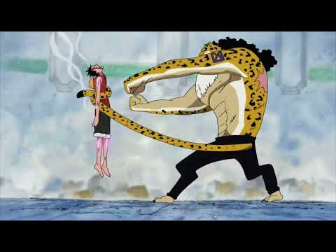 I won't fall until you do - Luffy v Lucci one piece