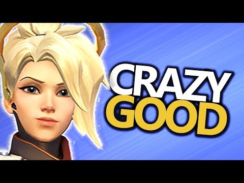 New Mercy IS INSANE! More Rez & Healing THAN EVER! (Overwatch)