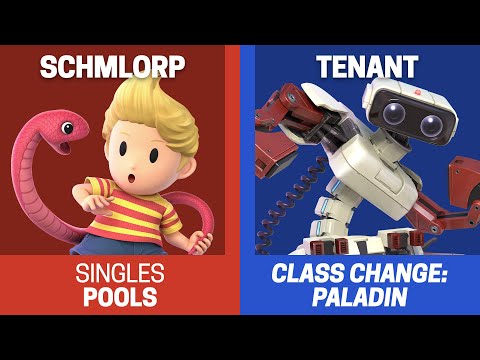 Class Change: Paladin Singles Pools - Schmlorp (Lucas) vs Tenant (R.O.B.) - SSBU