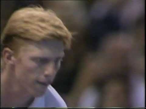 Boris Becker vs. Tim Mayotte Davis Cup Playoff 1987