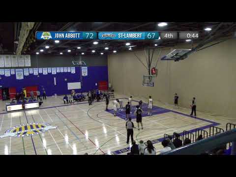 RSEQ Basketball masculin 🏀 Ch.-St-Lambert @ John Abbott [11/8/2024]