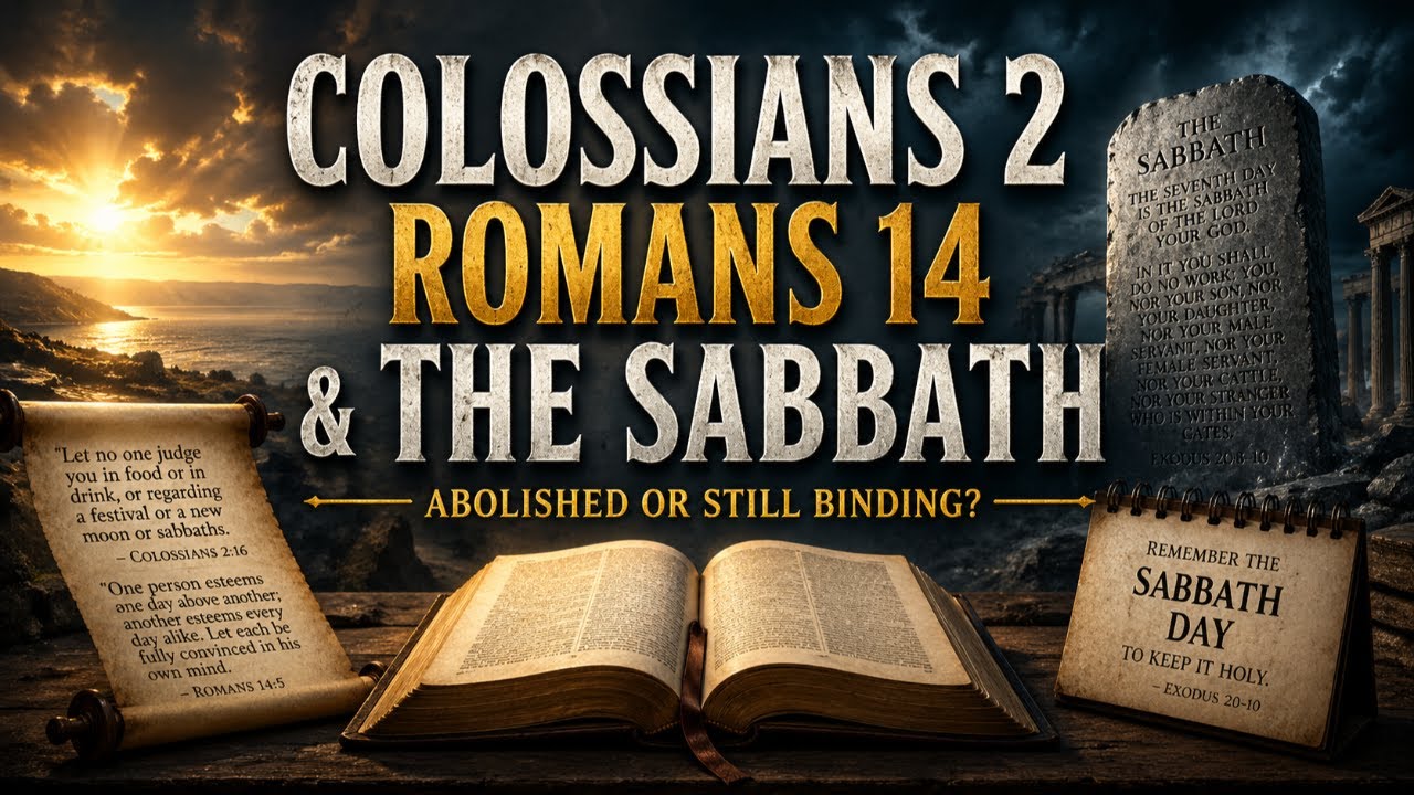 Colossians 2, Romans 14, and the Sabbath
