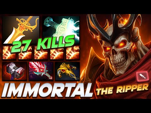Wraith King Skeleton King Boss - Dota 2 Pro Gameplay [Watch & Learn]