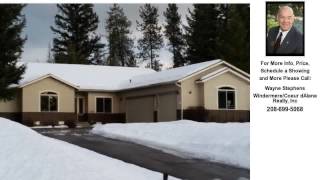 preview picture of video '4878 W DELAWARE ST, SPIRIT LAKE, ID Presented by Wayne Stephens.'
