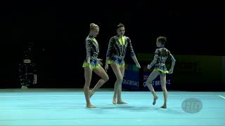 Russian Federation (RUS) - 2018 Acrobatic Worlds, Antwerpen (BEL) - Combined  Womens Group