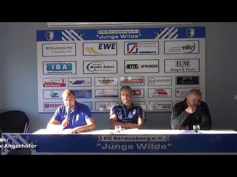 30.09.2018 Pressekonferenz FC Strausberg vs. Charlottenburger FC Hertha 06