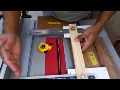 GABARITO PARA CORTES PRECISOS E AFERIÇÃO DA GUIA PARALELA - SUA GUIA PARALELA NÃO É CONFIÁVEL ?  DIY