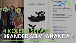 4 Koleksi Sepatu Branded Selvi Ananda, Ada yang Harganya Belasan Juta