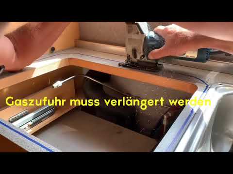 Gaskochfeld erneuert in der Phönix