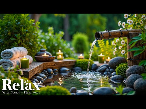 Relaxing Music & Water Sounds for Meditation 🌿 Calming Music with Nature Sounds, Spa, Relax