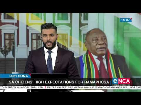 SA citizens' high expectations for Ramaphosa
