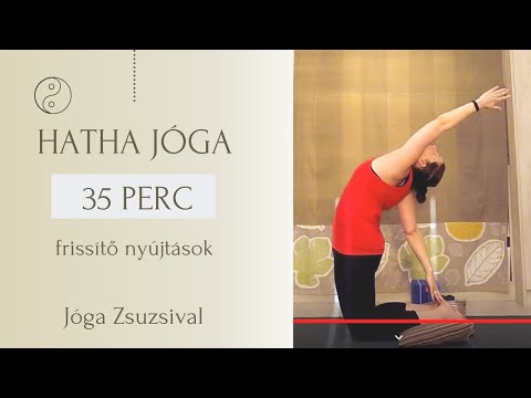 36 perc HATHA JÓGA - frissítő nyújtások - Jóga Zsuzsival