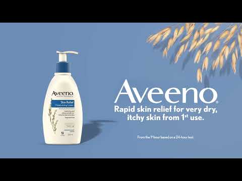 Soothe very dry & sensitive skin with Aveeno Skin Relief Moisturizing Lotion