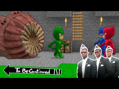 GIANT WORM.EXE VS PJ MASKS & PAW PATROL.EXE - Coffin Meme Thomas THE TANK ENGINE.EXE