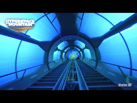 Hyperspace Mountain | Star Wars Coaster Ride | Disneyland 2022