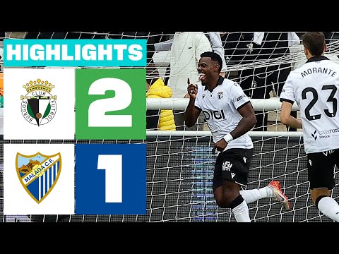 BURGOS CF  2 - 1 MÁLAGA CF | RESUMEN LALIGA HYPERMOTION