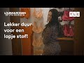 Louisa gaat zwemkleding scoren in de Gooische straten