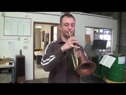 ANDRE DUBELSTEN PLAYS RAJA STC Bb AND C TRUMPETS!