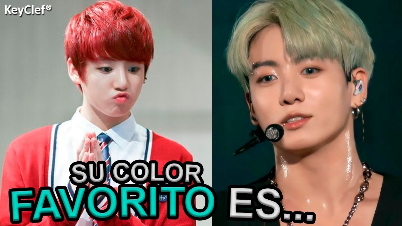 ¿Cuál es el color favorito de Jungkook? LIB Answers