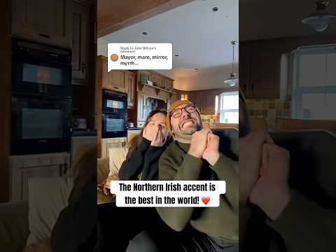 The Northern Irish accent is just brilliant! 🤣 #northernirishaccent