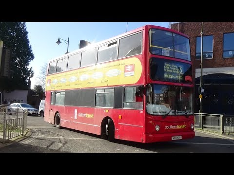 Southern Transit Dennis Trident ALX400 TA1 (V301 KGW), Route 3