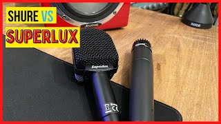Video thumbnail for Superlux PRA628MKII vs Shure SM57 by Tom Roger Thu