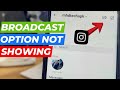 How To Create a Broadcast Channel On Instagram || Not Showing Problem