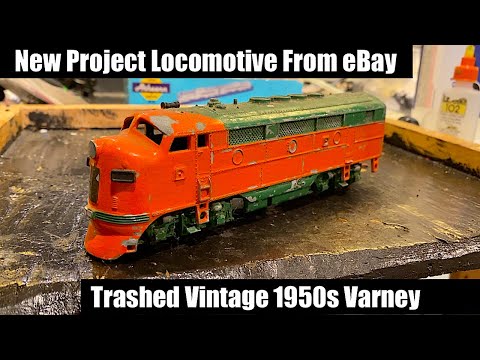 New Project Locomotive From eBay - 1950s Varney F3 - Unboxing
