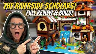 Jie Star Riverside Scholars Medieval Build LEGO Compatible with Minifigures Full Details and Review