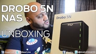 Video thumbnail for Drobo 5N Network Attached Storage (NAS) unboxing by Andru Edwards