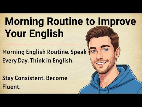 Morning Routine to Improve Your English | Speak Fluently in 30 Days | Graded Reader ✅| Learn English
