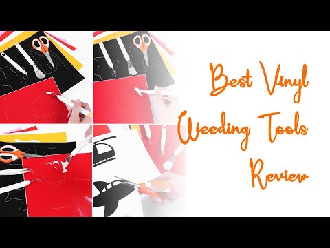 Best Vinyl Weeding Tools Review - Craft Weeder Tool Set DIY Kit