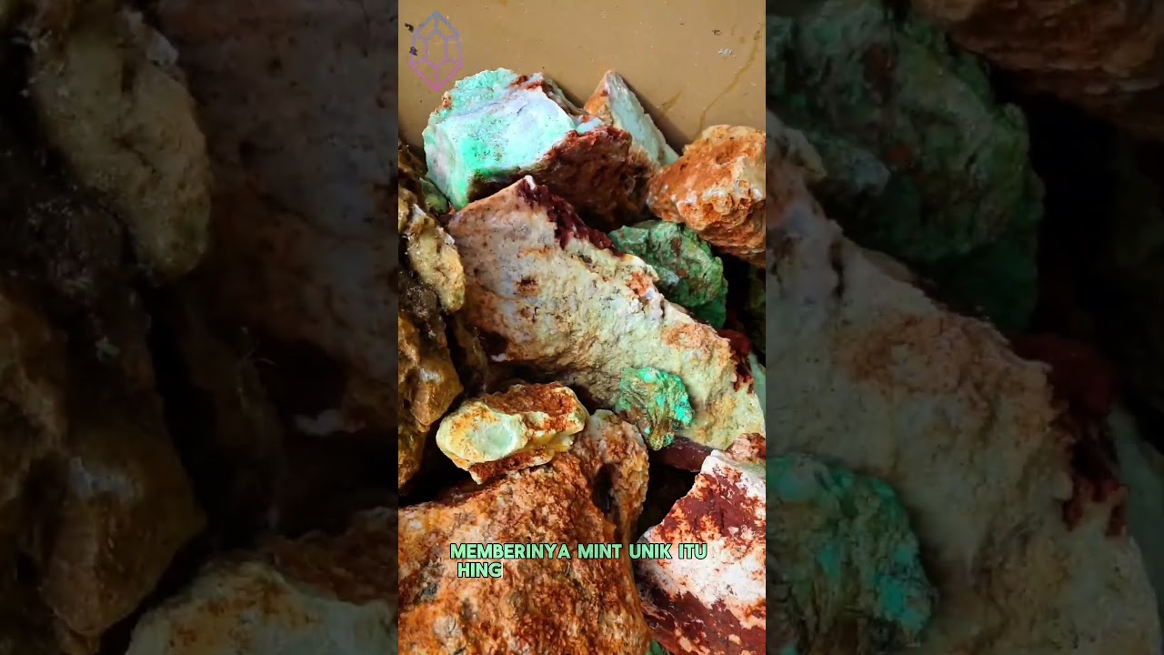 Garnierite: The Green Nickel Stone 🌍✨ #Shorts