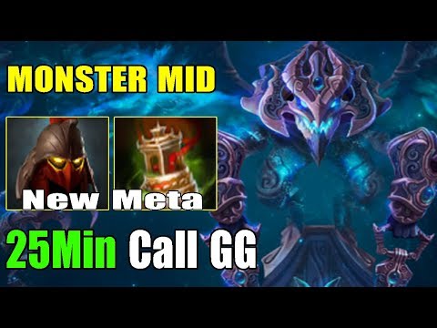 Cancer [Visage] Mid New Meta Spirit Vessel Build Fast Game 25Min Zero Death (FullGame Dota2 7.24)